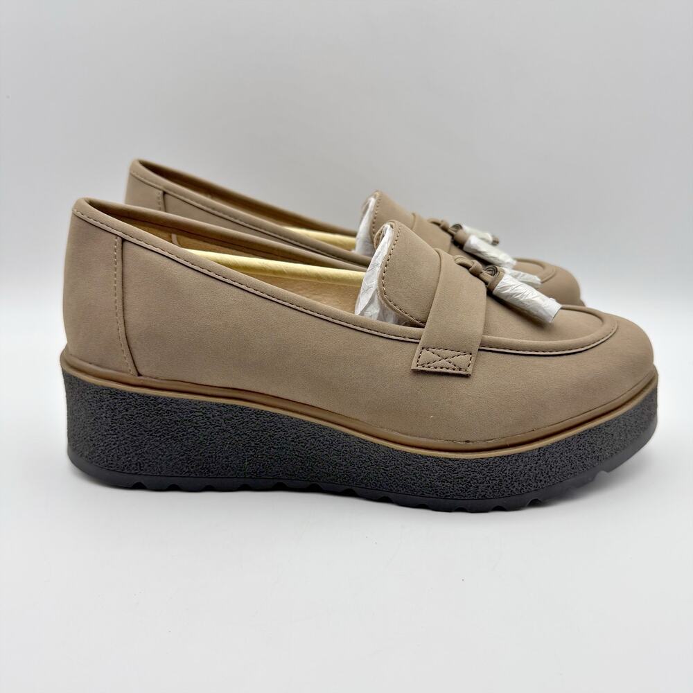 Soul Naturalizer Womens Josie Loafers US 6.5M EU 36 Taupe Slip-on NIB - Picture 4 of 13